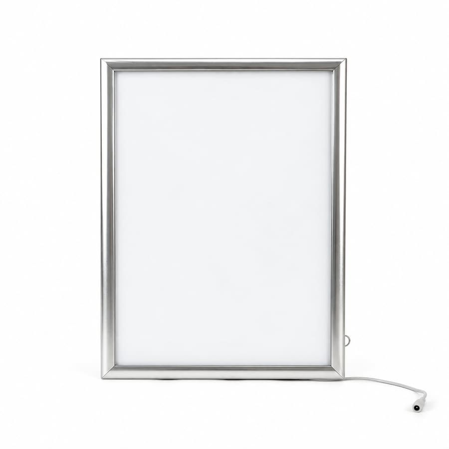 Otra vista de Marco luminoso abatible LED, pack 2
